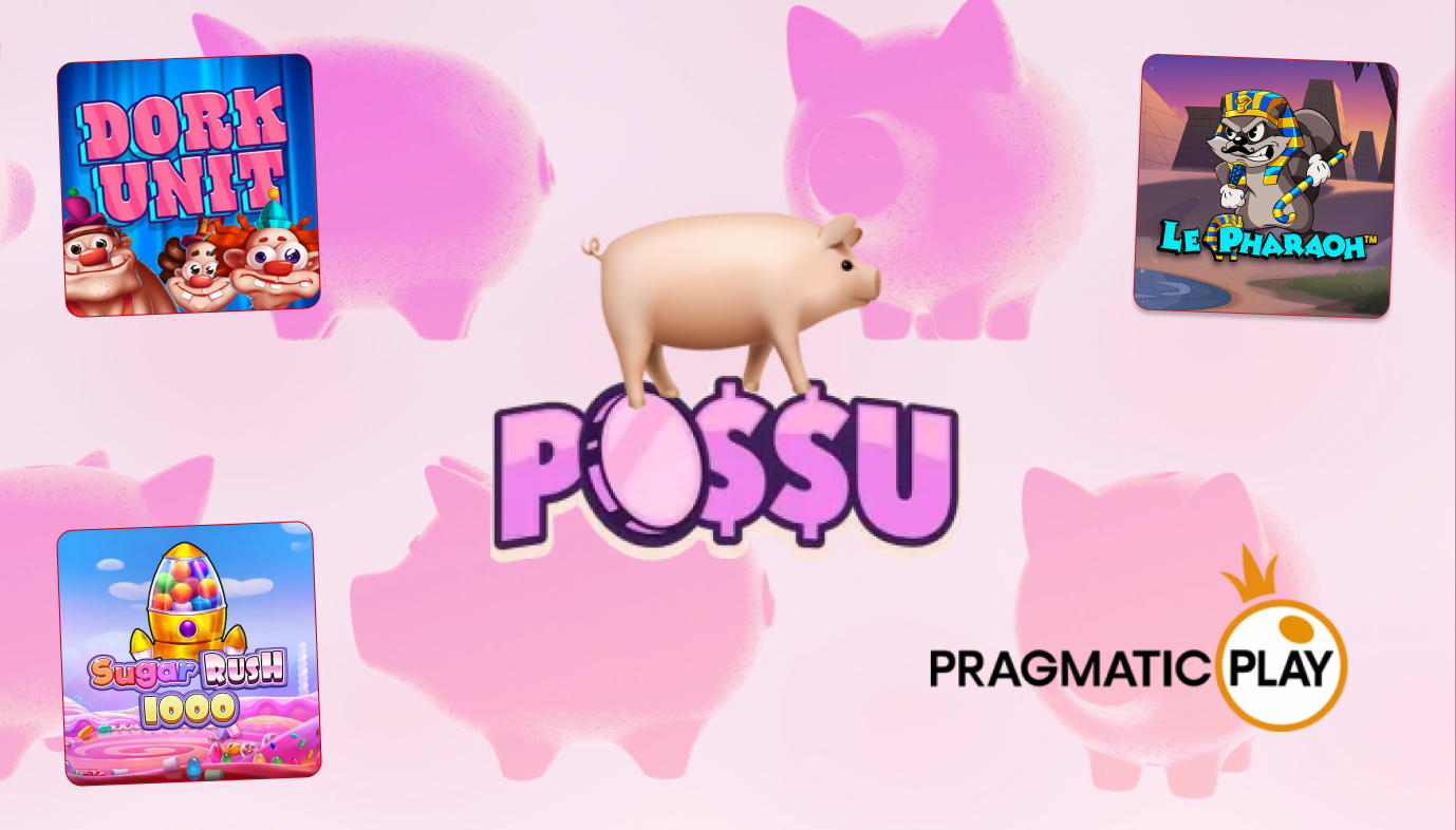 Possu kasino – Sugar Rush 1000 -peliteema, Pragmatic Playn värikäs kolikkopeli