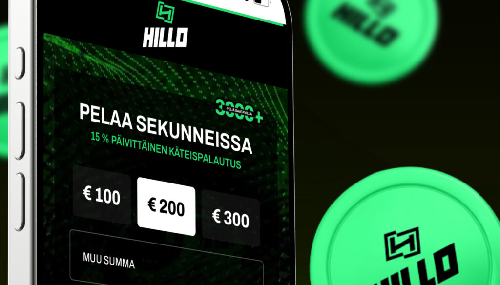 Hillo kasino mainoskuva.