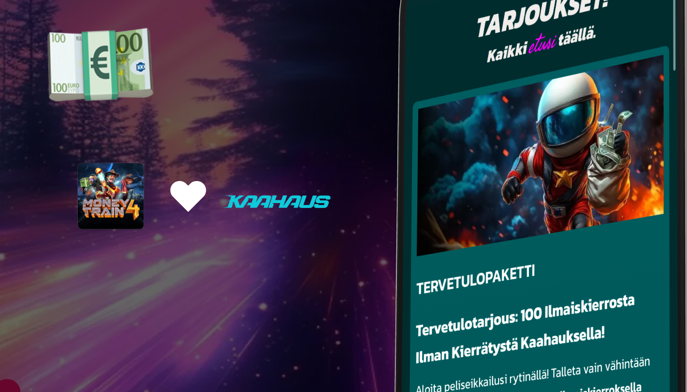Kaahaus Casino – bonukset ilman kierrätystä