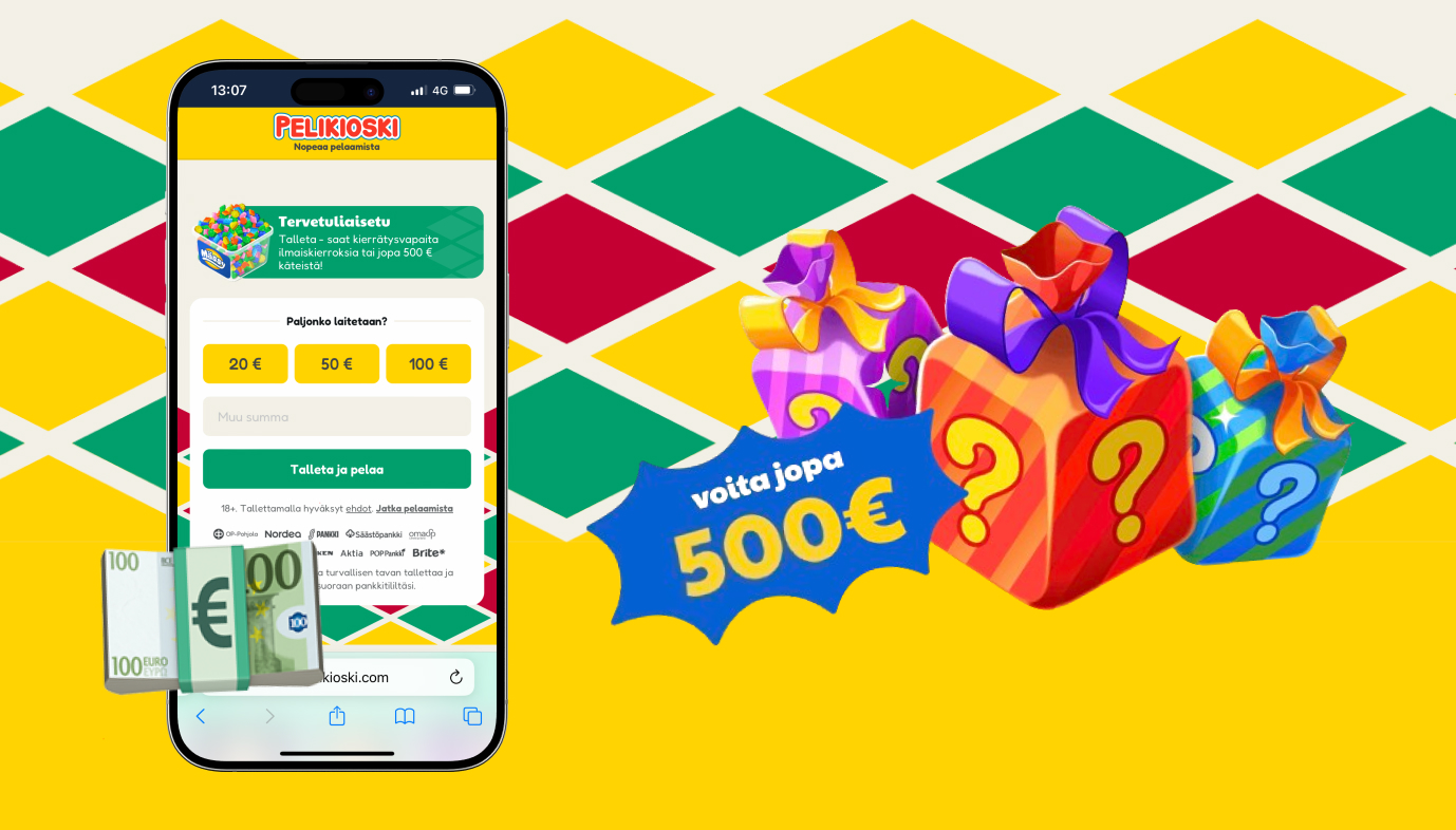 Pelikioski Casino – bonukset ilman kierrätystä