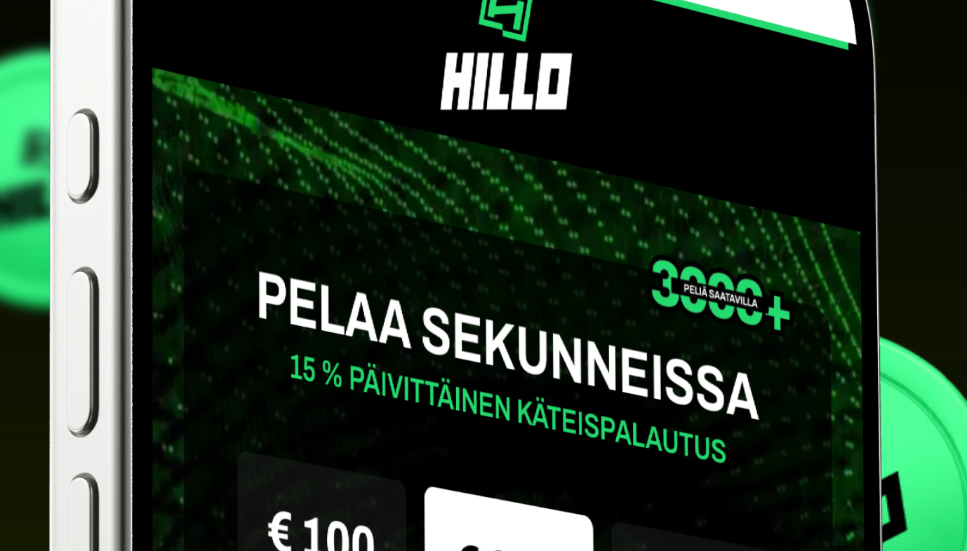 Hillo nettikasino auki puhelimella