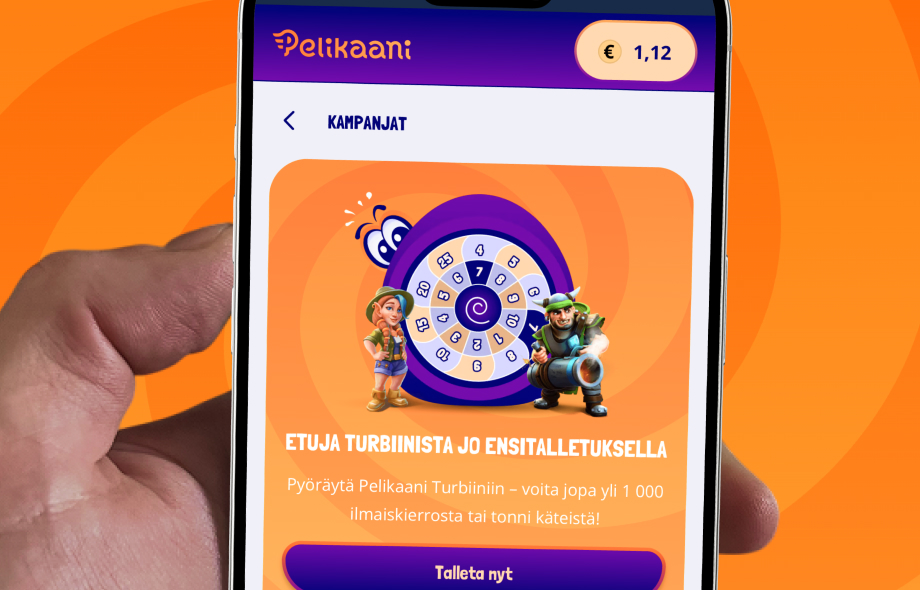 Kuvassa Pelikaani nettikasino Rahapelisanomien testissä