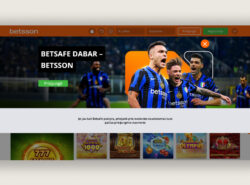 Viesti Betssonin Liettuan sivustolla joka kertoo nimenmuutoksesta pois Betsafesta.