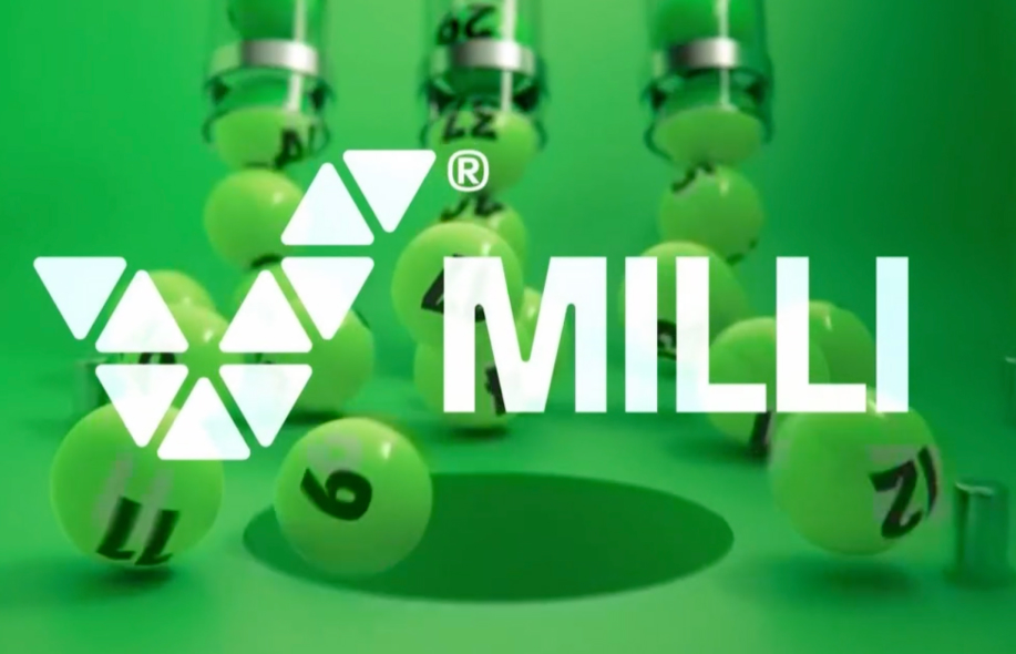 Milli-pelin logo tulokset arvonnassa MTV3-kanavalla.