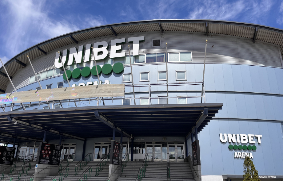 Unibet Arena Tallinnassa kuvattuna kesällä 2025.