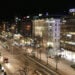Helsingin Mannerheiminkatua ilta-aikaan.