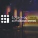 Lotteri og-Stiftelsestilsynet logo ja taustalla Eurojackpot-studio.
